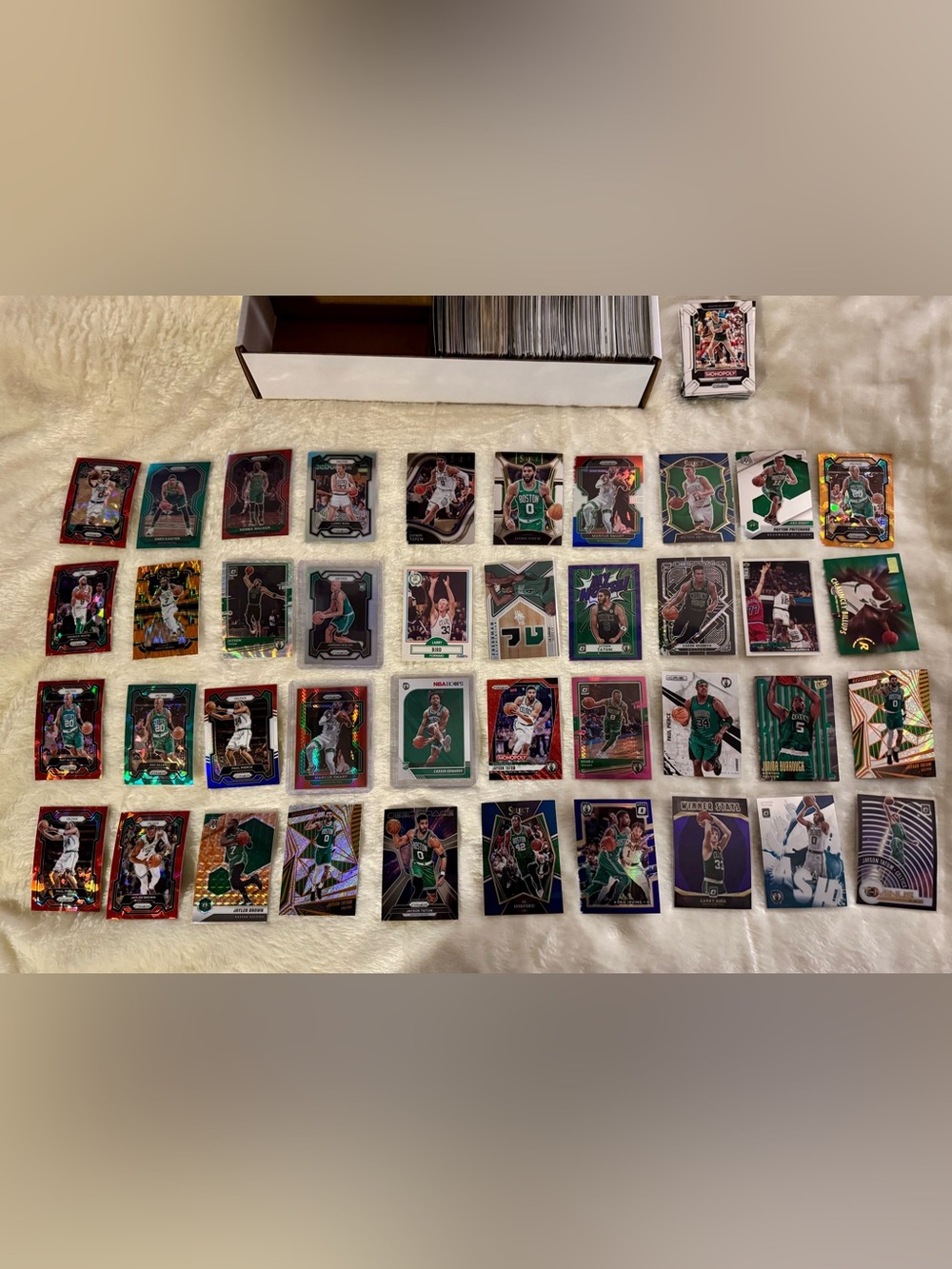 Boston Celtics NBA Basketball Card Collection